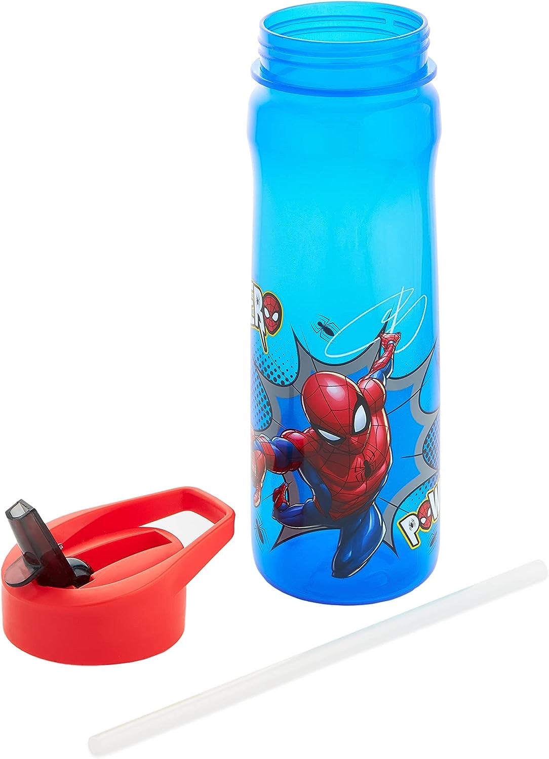 กระติกน้ำแบบหลอดดื่มสำหรับเด็ก DNC Mavel Spider-Man Sport Bottle 600ml