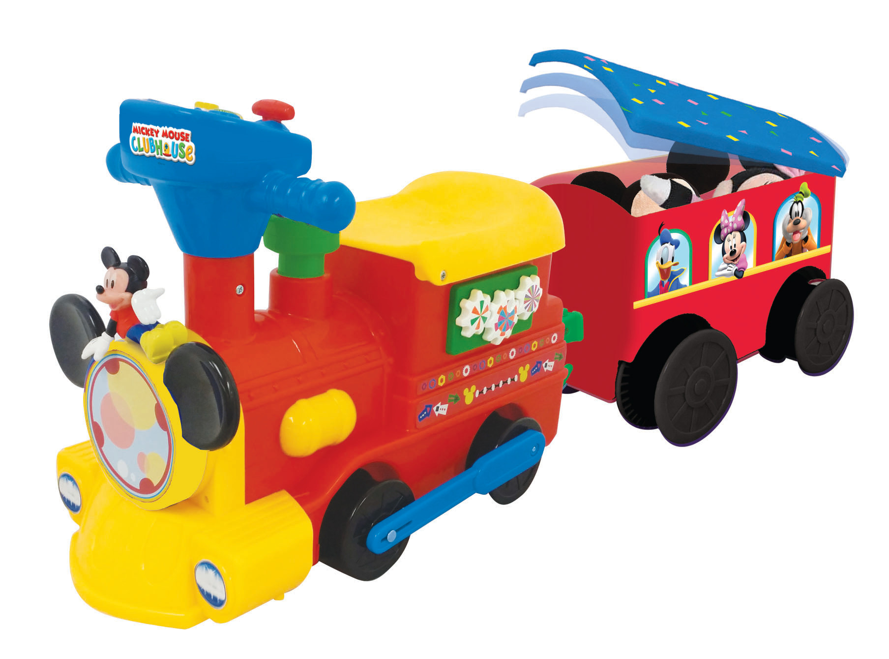 รถไฟแบตเตอรี่พร้อมรางแสนสนุก Kiddieland Motorized Choo Choo Train with Tracks (Mickey Mouse)