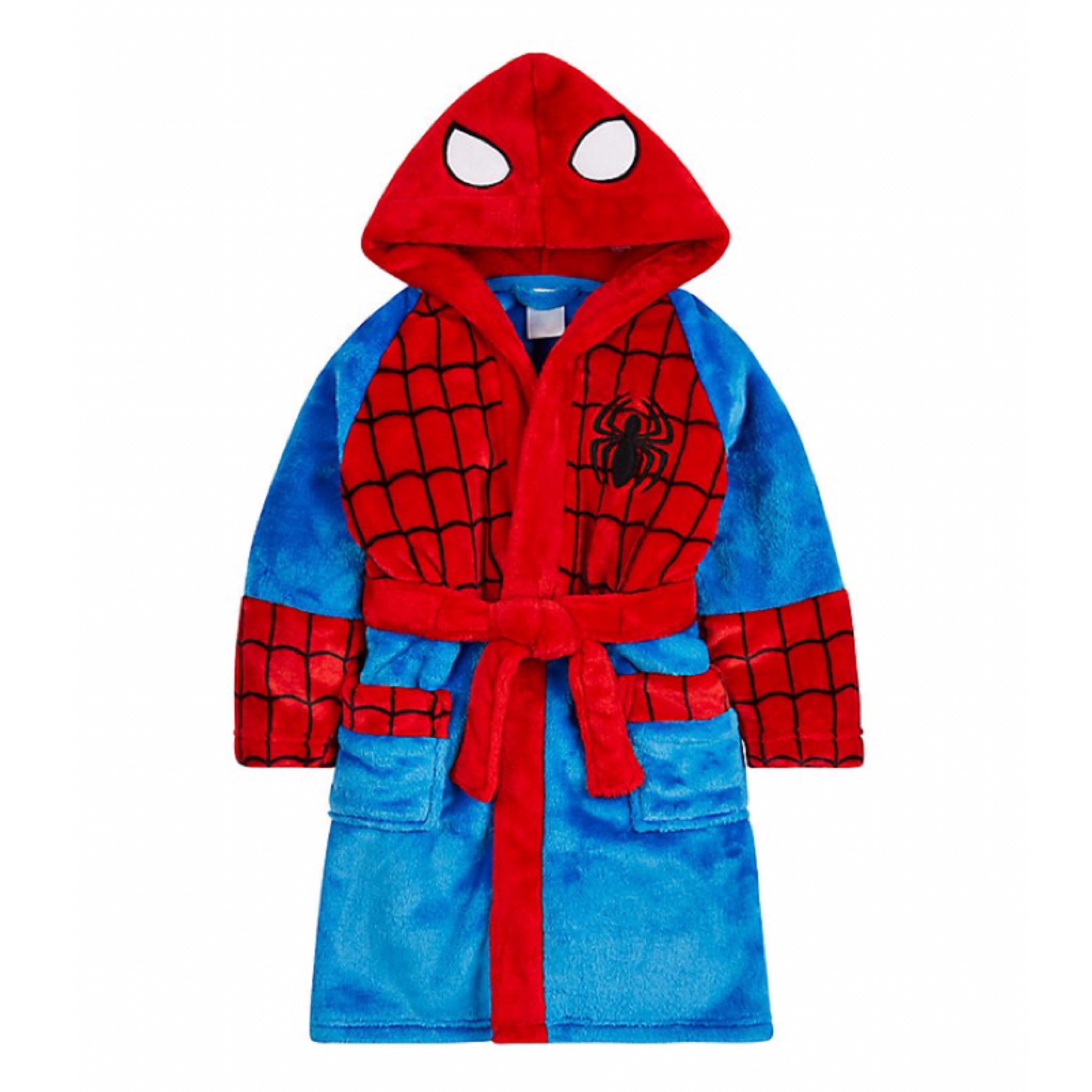 ชุดคลุมอาบน้ำสำหรับเด็ก mothercare Novelty Spider-Man Fluffy Robe