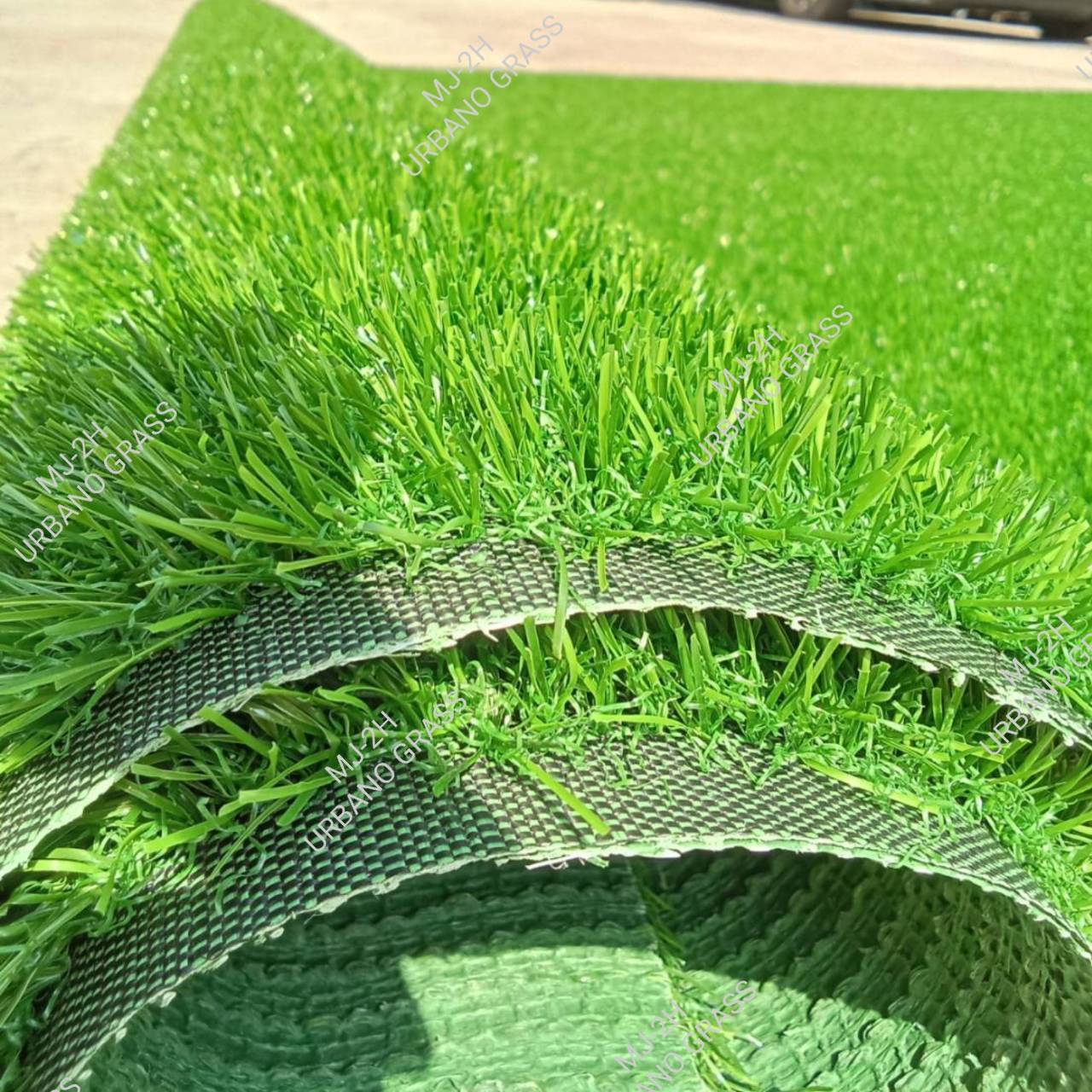 หญ้าเทียม 2 cm. เกรด Premium silver สีเขียวล้วน คันทรี่กร๊าส (URBANO GRASS) 2x25ม.🔥ไม่ได้มีดีแค่ราคา แต่คุณภาพดีเยี่ยม🔥ปูพื้น สำหรับแต่งสวน