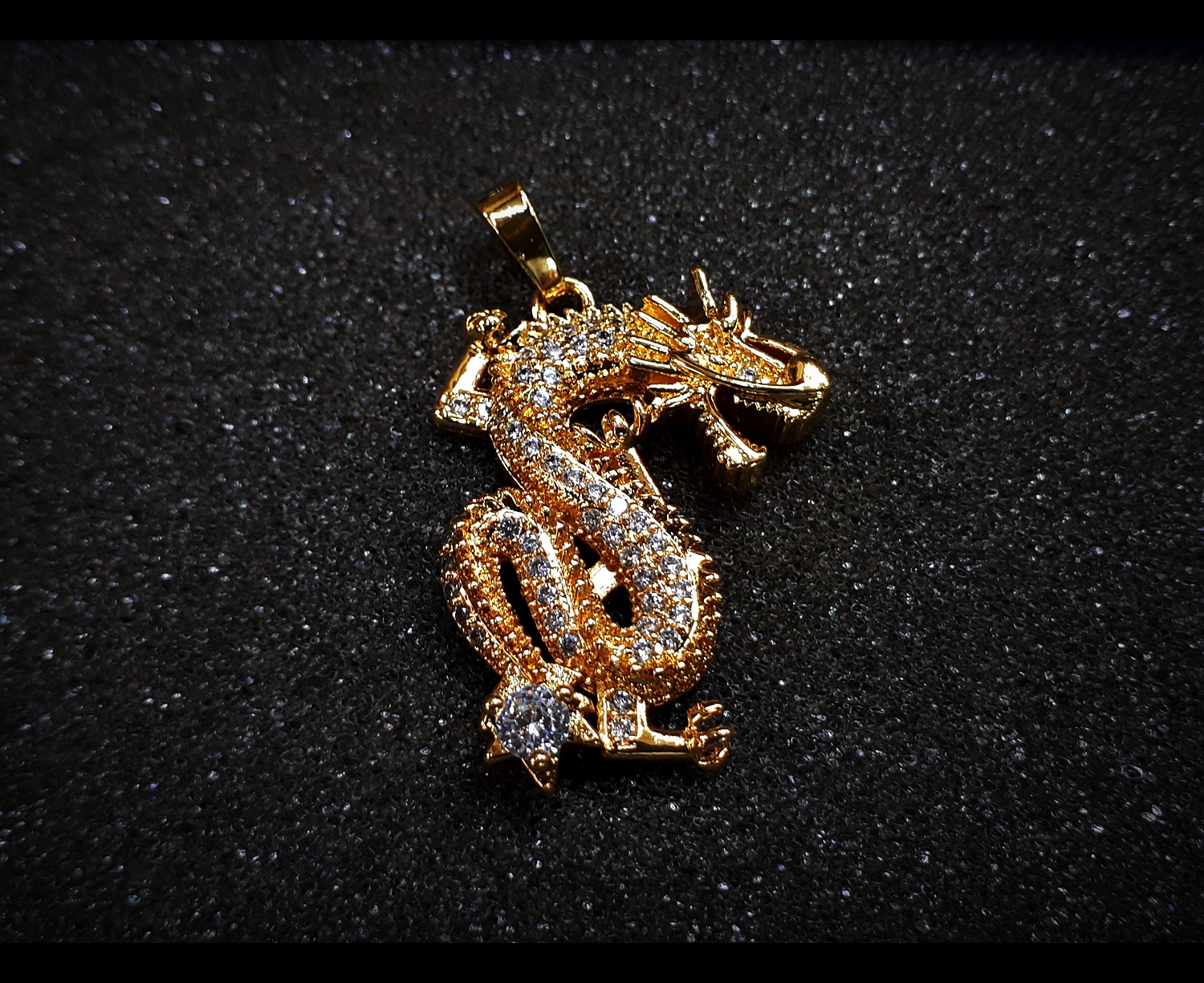 จี้ สร้อยคอ พวงกุญแจ มังกร (ชุบทอง ประดับเพรช) (ขายส่ง ขายปลีก)