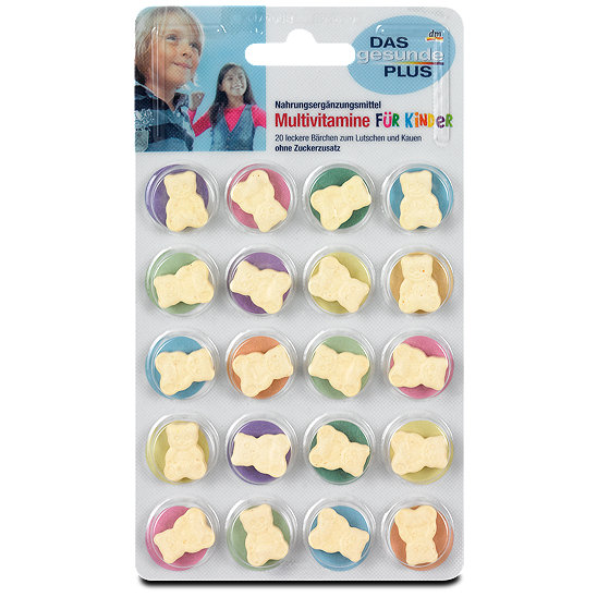 วิตามินรวมสำหรับเด็ก DM Healthy Plus Multi-Vitamins for Kids