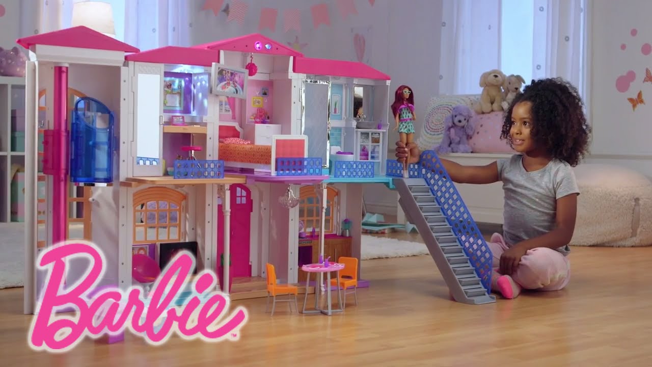 บ้านบาร์บี้หลังยักษ์พร้อมเทคโนโลยีสุดล้ำ Barbie Barbie Hello Dreamhouse