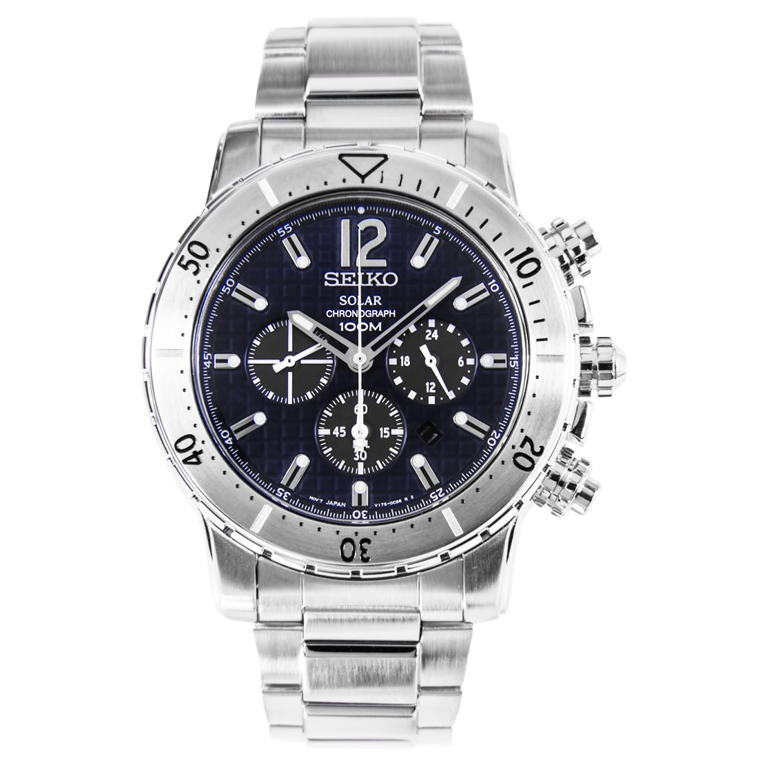 Seiko Solar Chronograph Men's Watch SSC221P1