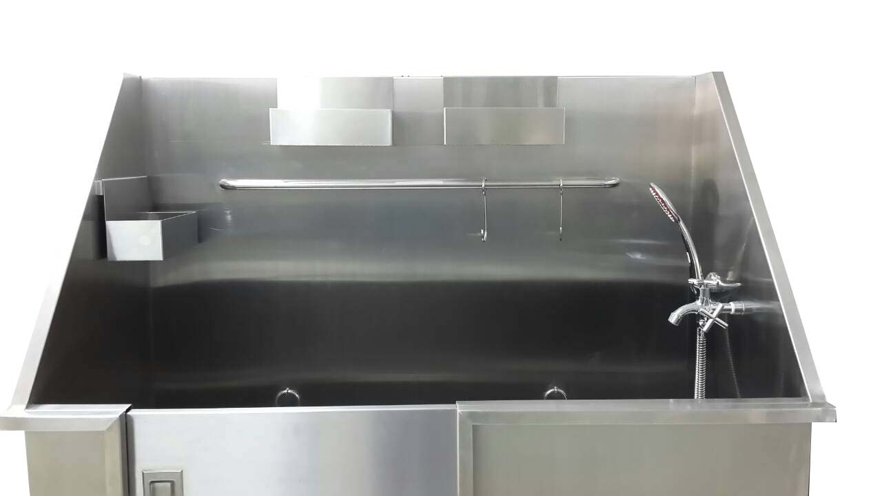 อ่างสแตนเลสมีผนังหลัง Standard