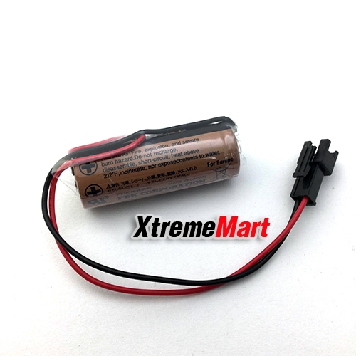 แบตเตอรี่FDK FUJI CR8.LHC 3V ขั้วดำ 3000mAh CR17450SE BR-A Lithium Battery