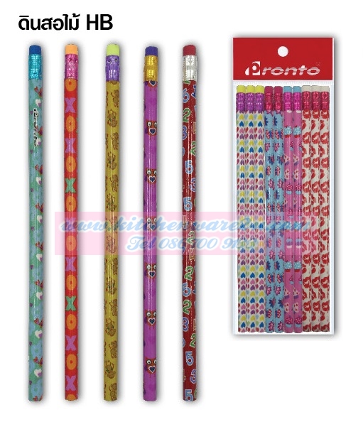 P09366 ดินสอไม้ ลายการ์ตูน แพค 10 สุดคุ้ม (ราคาส่งต่อ 1 โหล:12 แพค: 120 แท่ง) 180 บ/โหล ส่ง 15 บาท ขายส่งทุกอย่าง 20 บาท