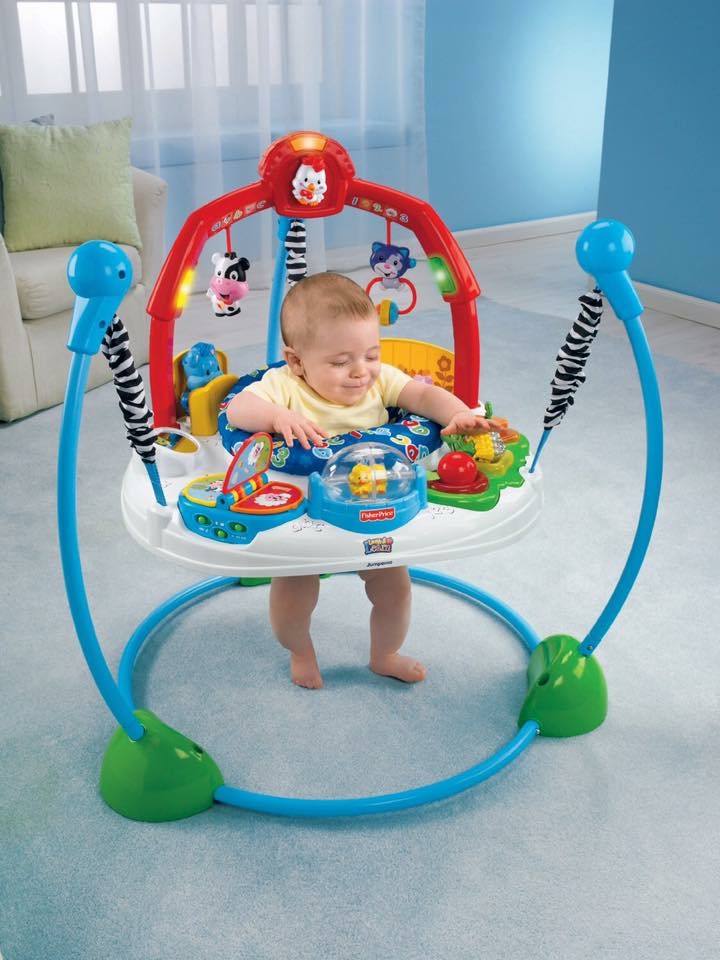 เก้าอี้กระโดดดึ๋งแสนสนุก Fisher-Price Laugh & Learn Jumperoo