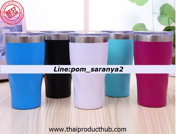 F02-020-CP-042_แก้วสแตนเลส , กระบอกน้ำ , สกรีนโลโก้ , แก้วเก็บความเย็น , รับผลิต . ของพรีเมี่ยม , ของที่ระลึก