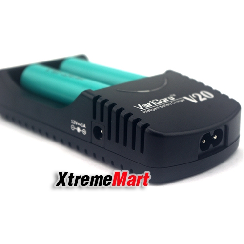 เครื่องชาร์จอัจฉริยะVariCore V20 18650ชาร์จแบตเตอรี่18650 26650 18500 16340 14500, 18350แบตเตอรี่ลิเธียม1.2โวลต์AA/AAAแบตเตอรี่NiMH