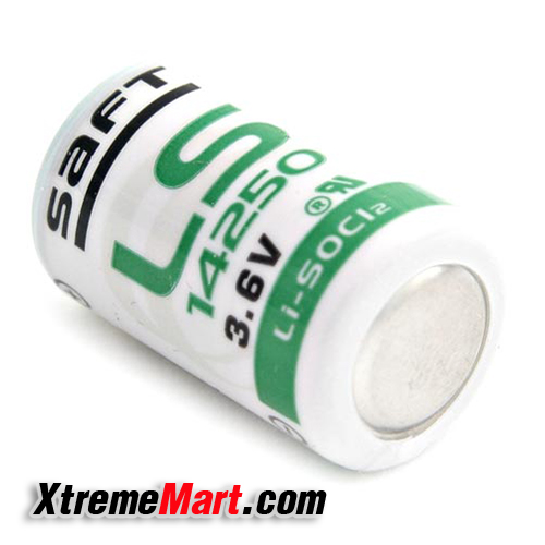 แบตเตอรี่ SAFT LS 14250 3.6V 1/2 AA Primary Lithium Battery ของแท้ 100%(ก้อนละ)