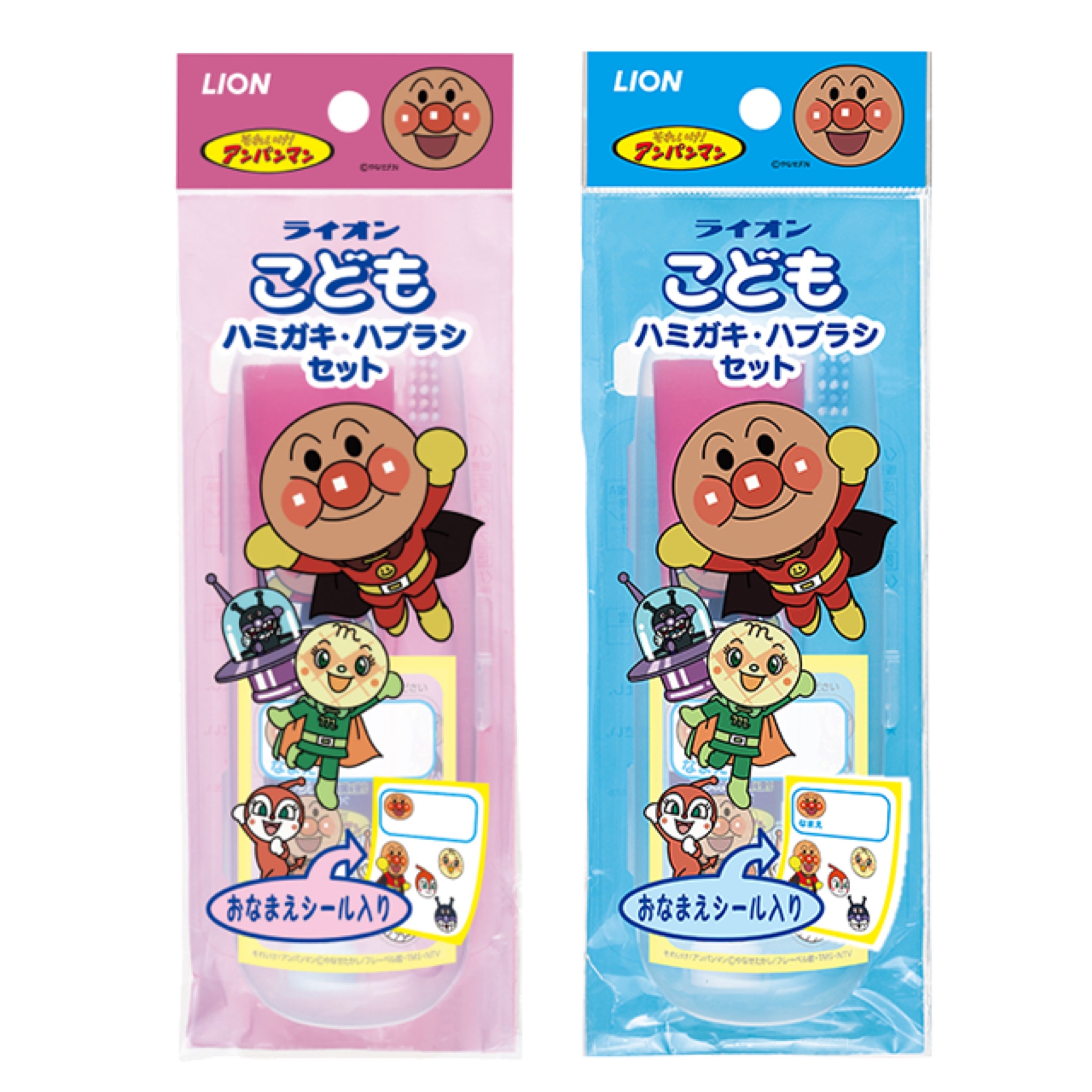 ชุดแปรงสีฟันสำหรับพกพา Kodomo รุ่น Anpanman Toothbrush & Toothpaste Travel Kit