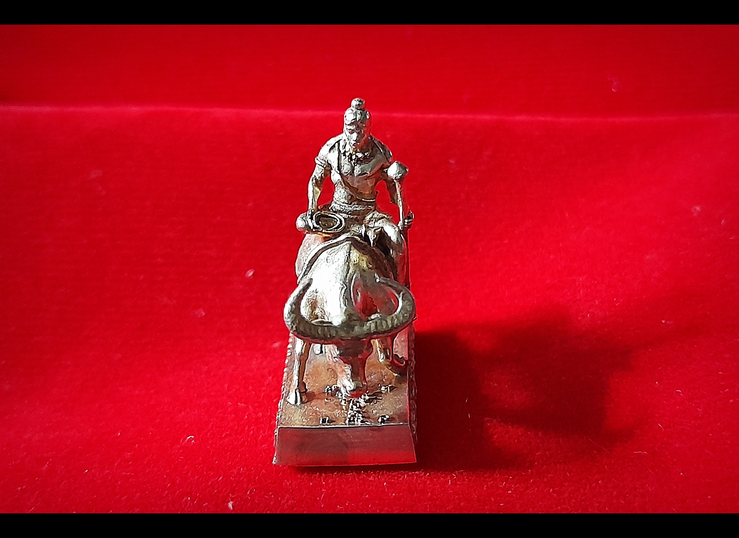 หุ่นพยนต์ ผู้ทรงเดช ฟ้าฟื้นมหาพิชัยสงคราม ขี่ควายธนู เนื้อชนวน ปี2564 #รับประกันแท้ - หลวงพ่อหนุน วัดพุทธโมกข์