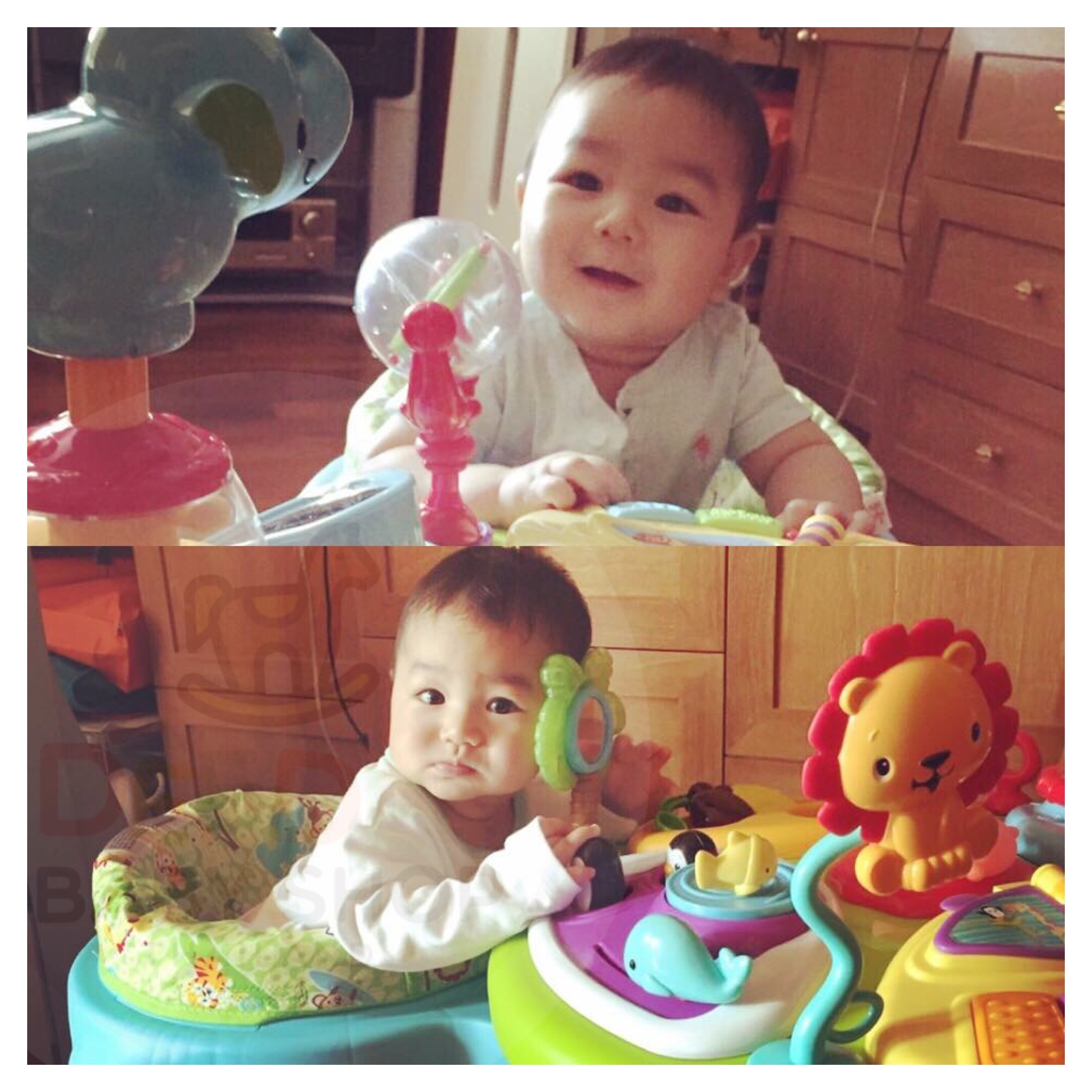 โต๊ะกิจกรรมเสริมพัฒนาการ Bright Starts Around We Go Zippity Zoo 3-in-1 (AWG)