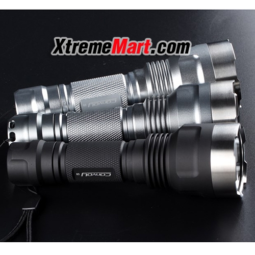 ปลายสแตนเลสไฟฉาย Convoy C8, C8+ Stainless Steel Bezel 44.5mm (Silver)
