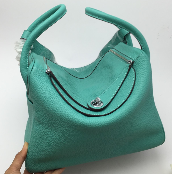 กระเป่า hm lindy togo leather mint 30 cm สีเขียวมิ้นต์