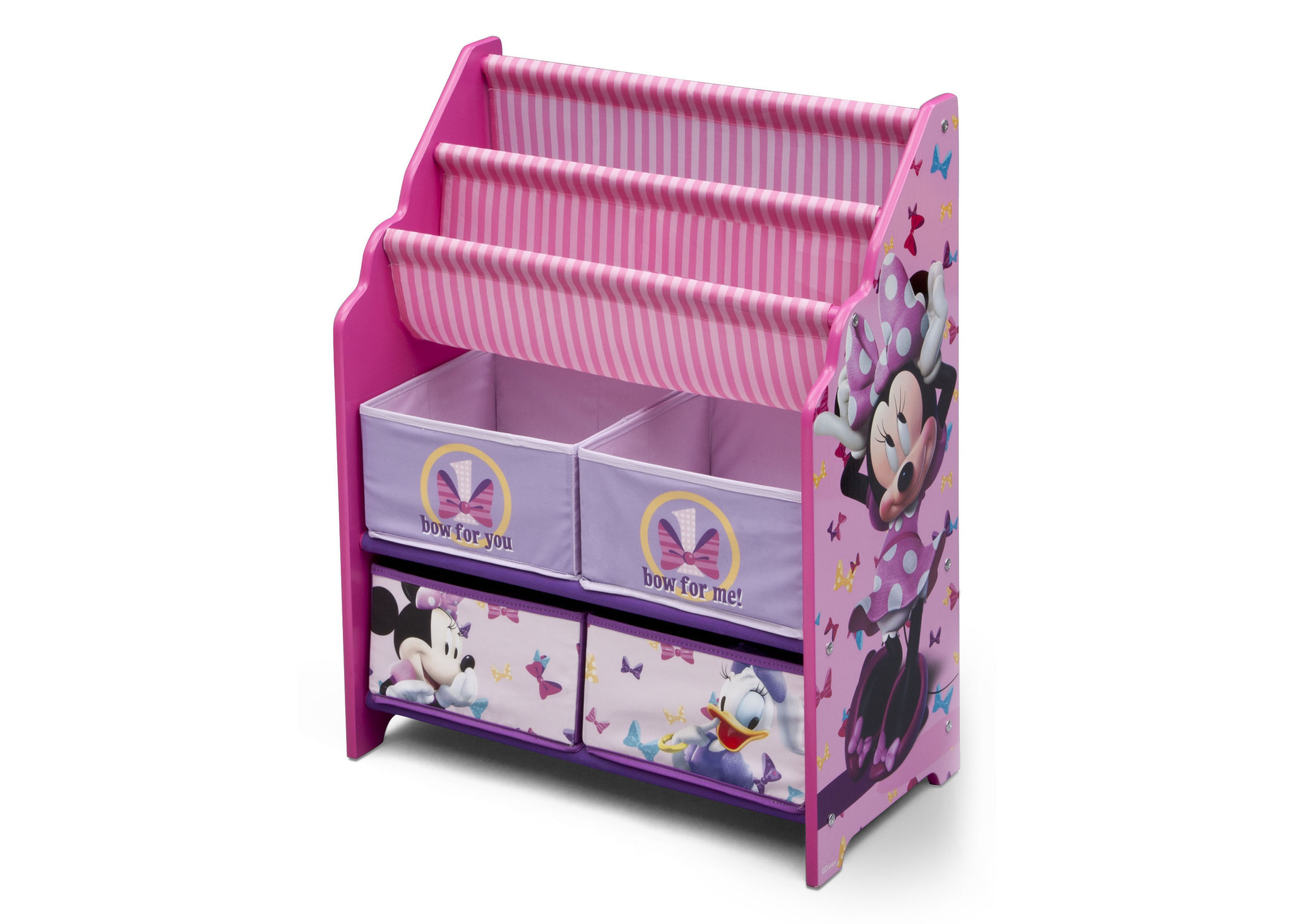 ชั้นเก็บหนังสือและของเล่นสำหรับเด็ก Delta Children Book & Toy Organizer (Disney Minnie Mouse)