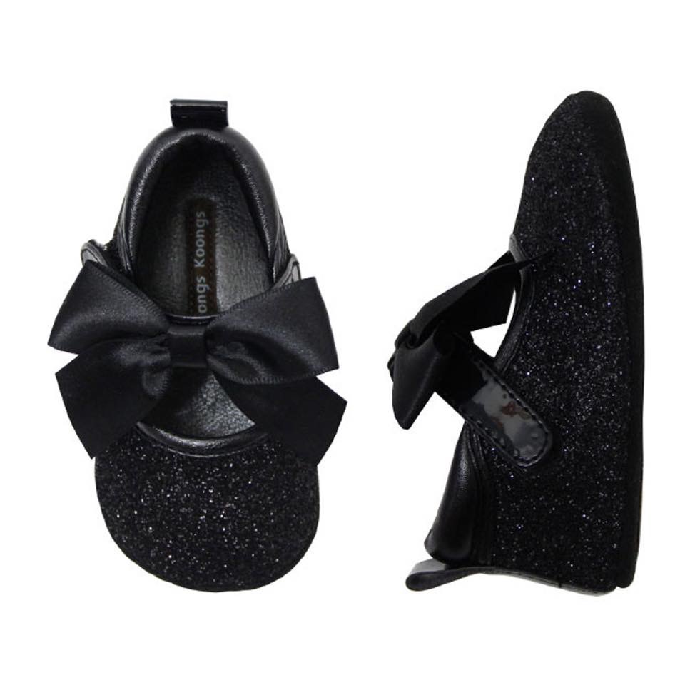 รองเท้าสุดหรูสำหรับเจ้าหญิงน้อยวัยเตาะแตะ Koongs Koongs รุ่น [Ribbon] - Tinkerbell Collections