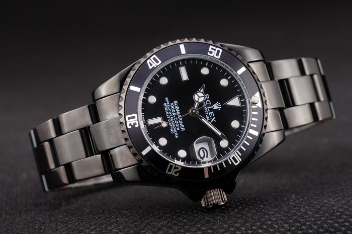 นาฬิกา ROLEX Submariner Black-PVD เกรด Mirror สีลมดำสวยทนทานกระจกกันรอย
