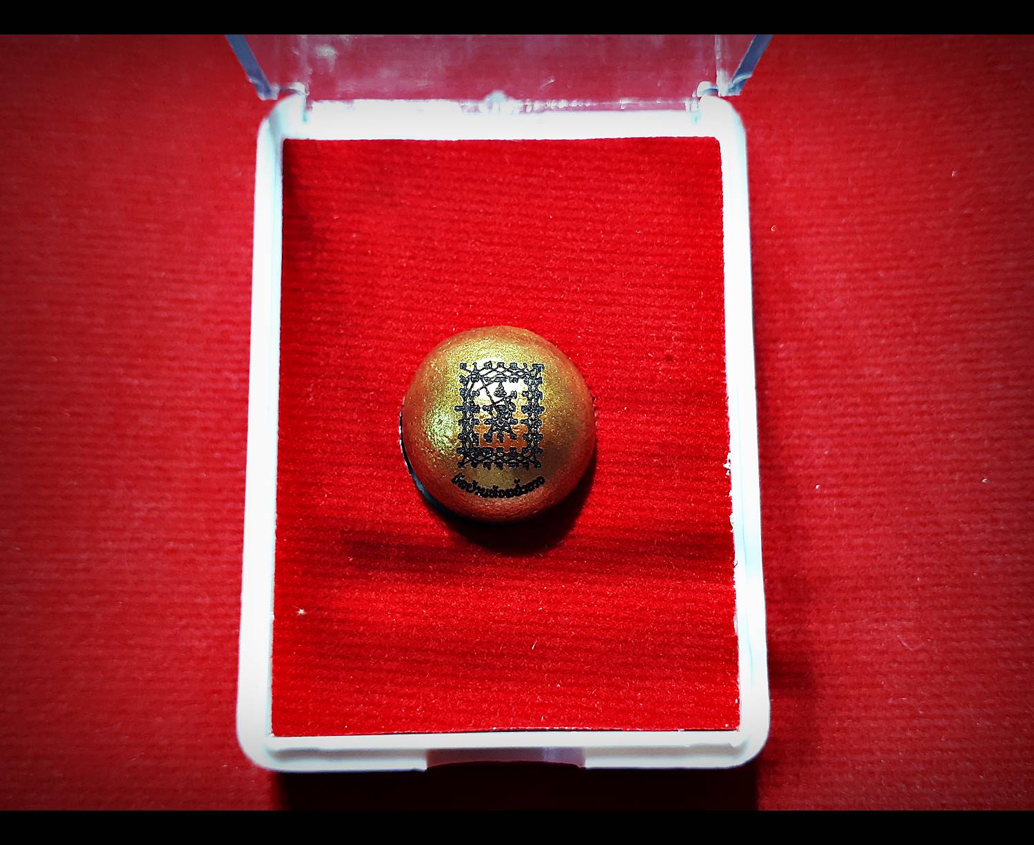 ลูกแก้ว ลูกอมยันต์เกราะเพรช + นาคบาศ (ปลุกเสกในพิธีมีแก้วจักรพรรดิ ของวัดท่าซุง อัญเชิญ ร่วมมาเป็นประธานปลุกเสก) ปี2562 #รับประกันแท้