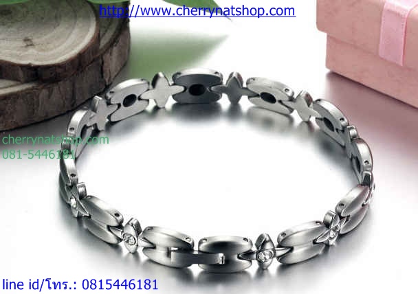 พร้อมส่งสร้อยข้อมือแม่เหล็กไทเทเนียม เจอร์เมเนียมากมายหลายรุ่น หรูล้ำไม่ซ้ำใครราคาสุดคุ้ม(นำเข้าเอง)