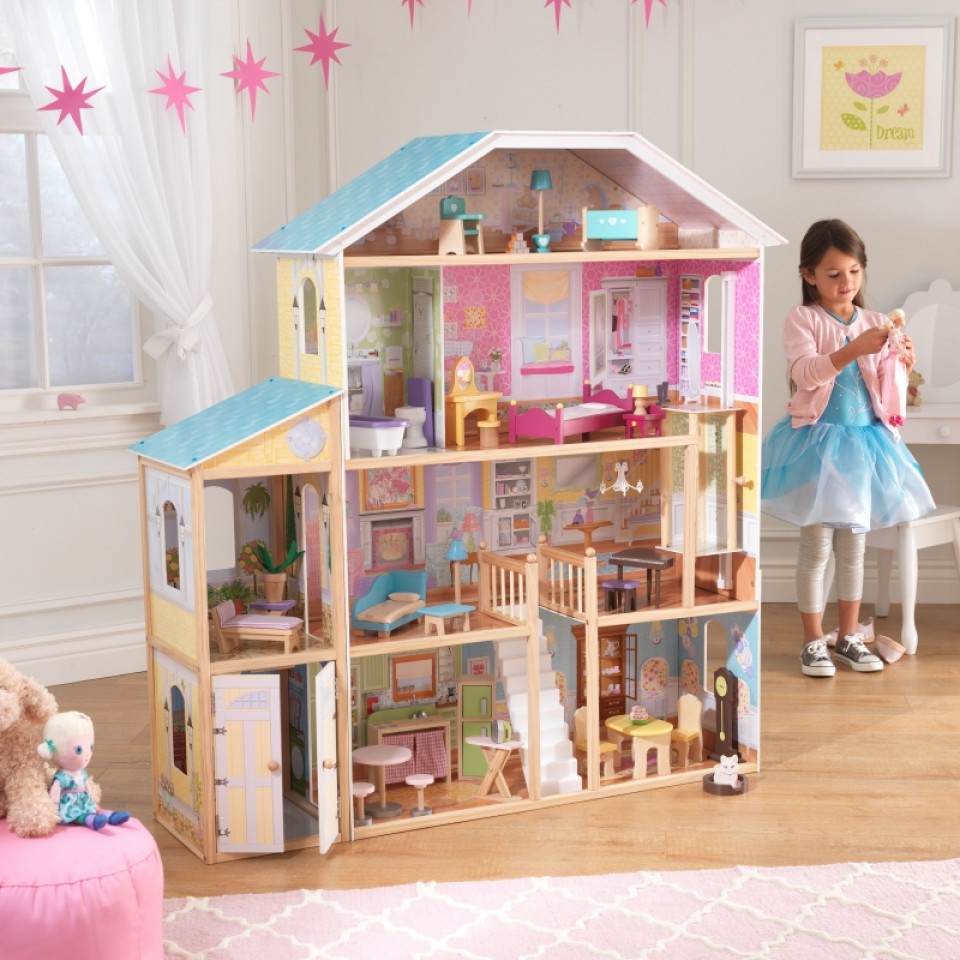 บ้านตุ๊กตาสุดอลังการ KidKraft Majestic Mansion Dollhouse