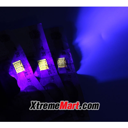 ไฟฉาย UV Ultrafire รุ่น WF-502B UV 502B LED High Power แสงสีม่วง 395nm