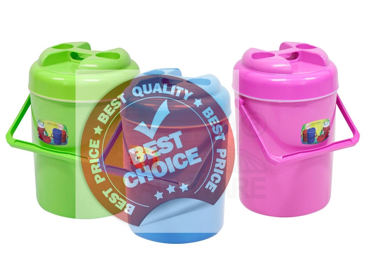 P09291 กระติกจัมโบ้ 29 ลิตร (36*36*53 cm) สีหวาน สวย สดใส (36*36*53.5 cm) เกรดเอ No.312 (ราคาส่งต่อ 4 ใบ:เฉลี่ย 360 บต่อใบ)