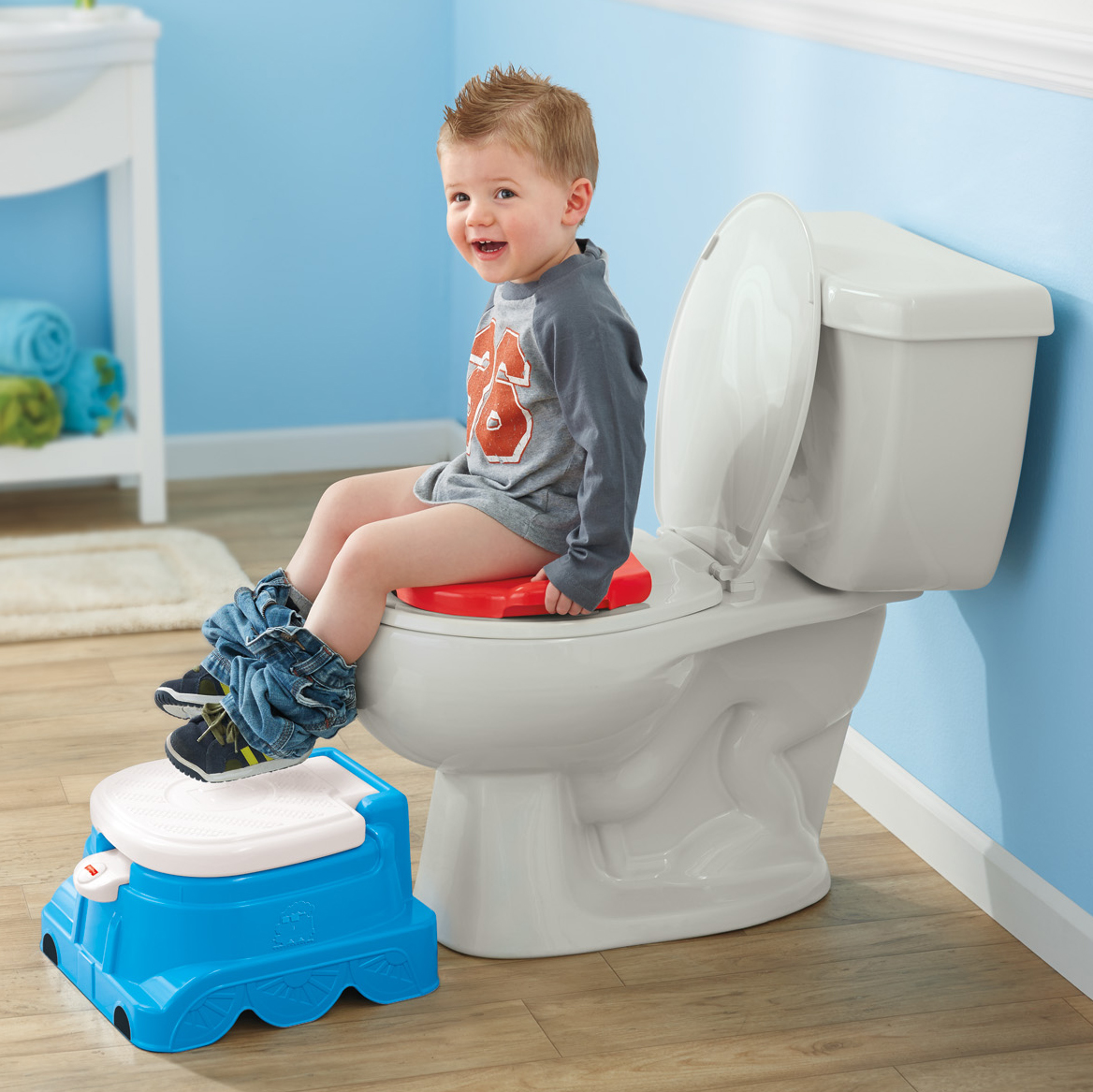 กระโถนฝึกขับถ่ายสารพัดประโยชน์ Fisher-Price Thomas and Friends - Thomas Railroad Rewards Potty