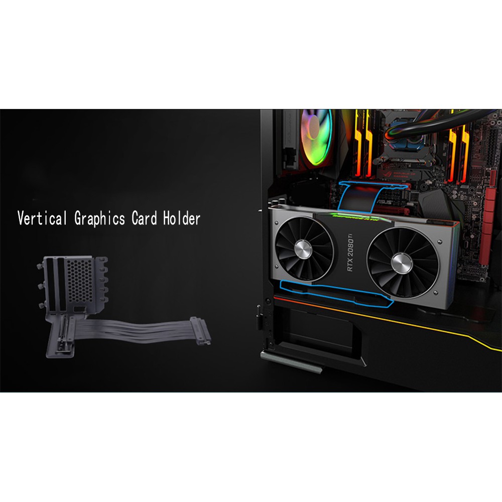 ของแท้ Phanteks VERTICAL GRAPHICS CARD HOLDER KIT WITH RISER CABLE รับประกัน1ปี #GPU RISER การ์ดจอแนวตั้ง