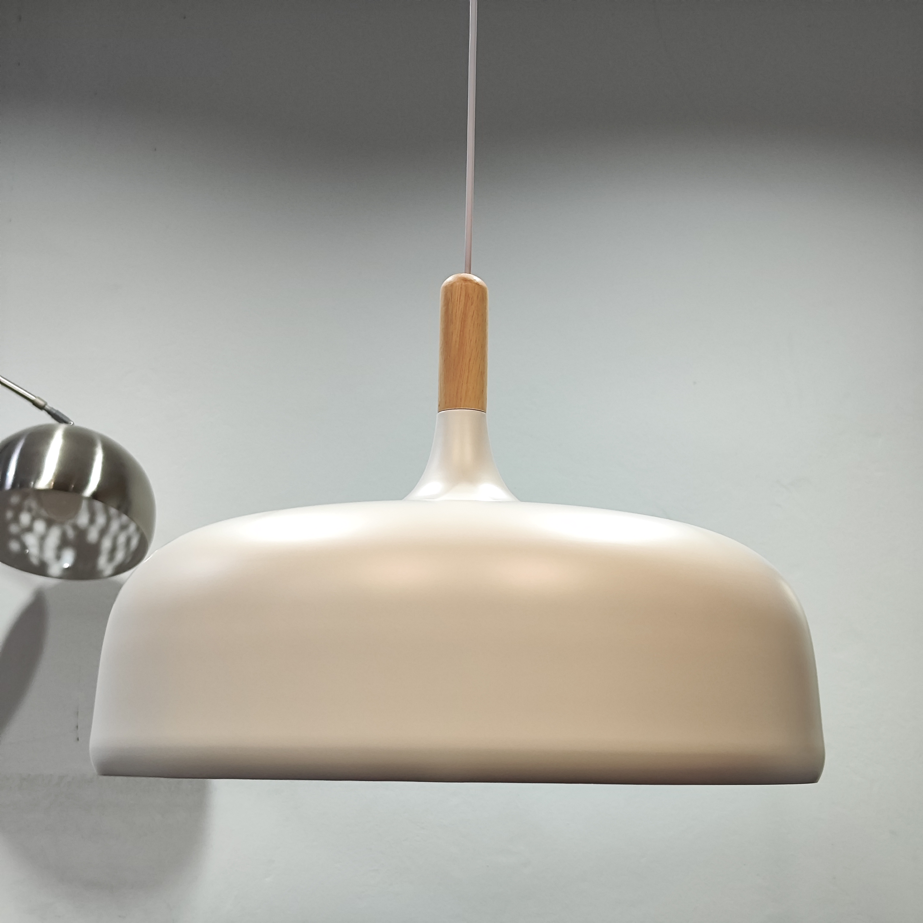 โคมไฟห้อยเพดาน Modern Japanese หัวไม้ 48x23cm [ALW-48JP]