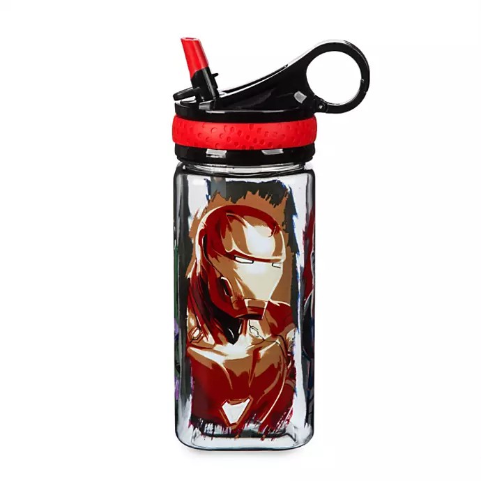 กระติกน้ำแบบหลอดดื่มสำหรับเด็ก Disney Marvel's Avengers: Endgame Water Bottle with Built-In Straw (2019)