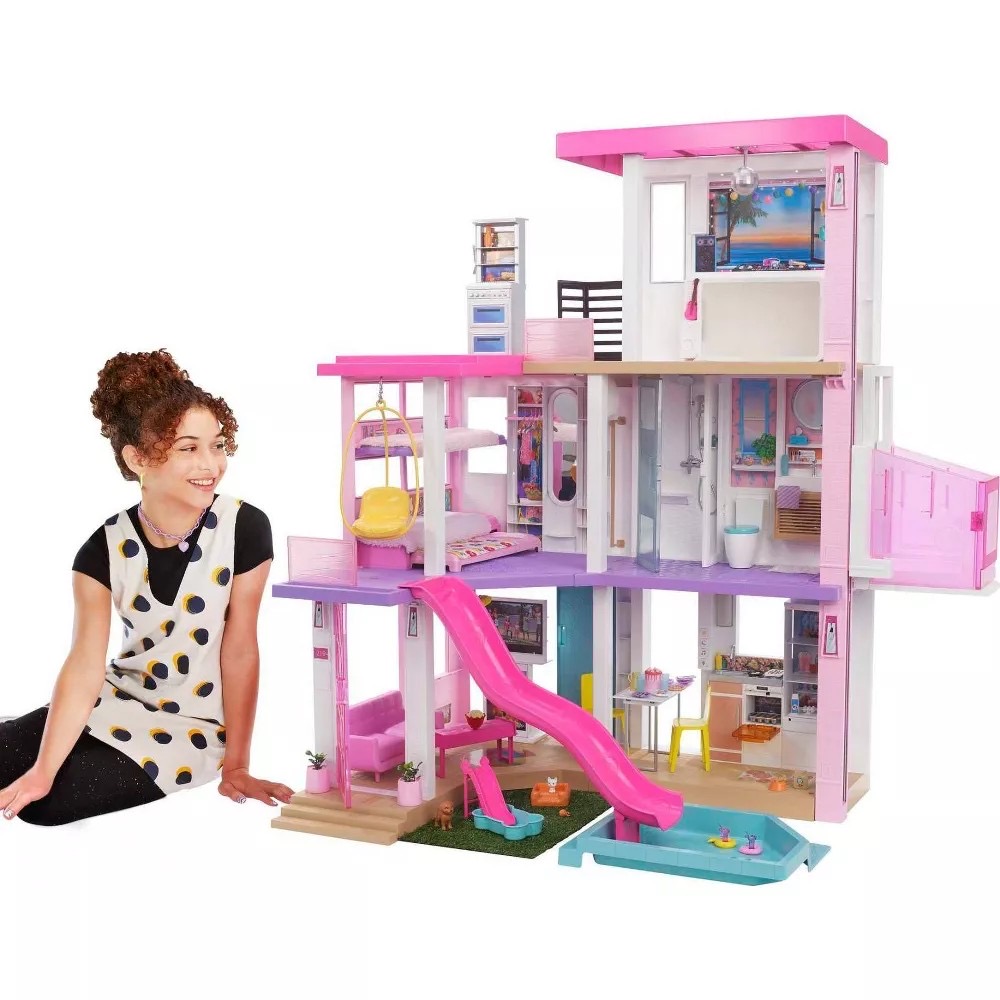 บ้านตุ๊กตาบาร์บี้สุดน่ารัก MATTEL Barbie Dreamhouse Doll House Playset