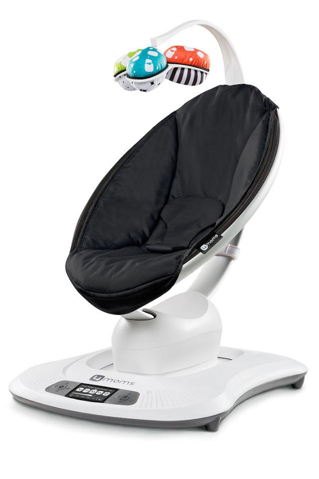 เปลไกวสวิงอัตโนมัติสุดอัจฉริยะ 4moms mamaRoo Bouncer (Black Classic)