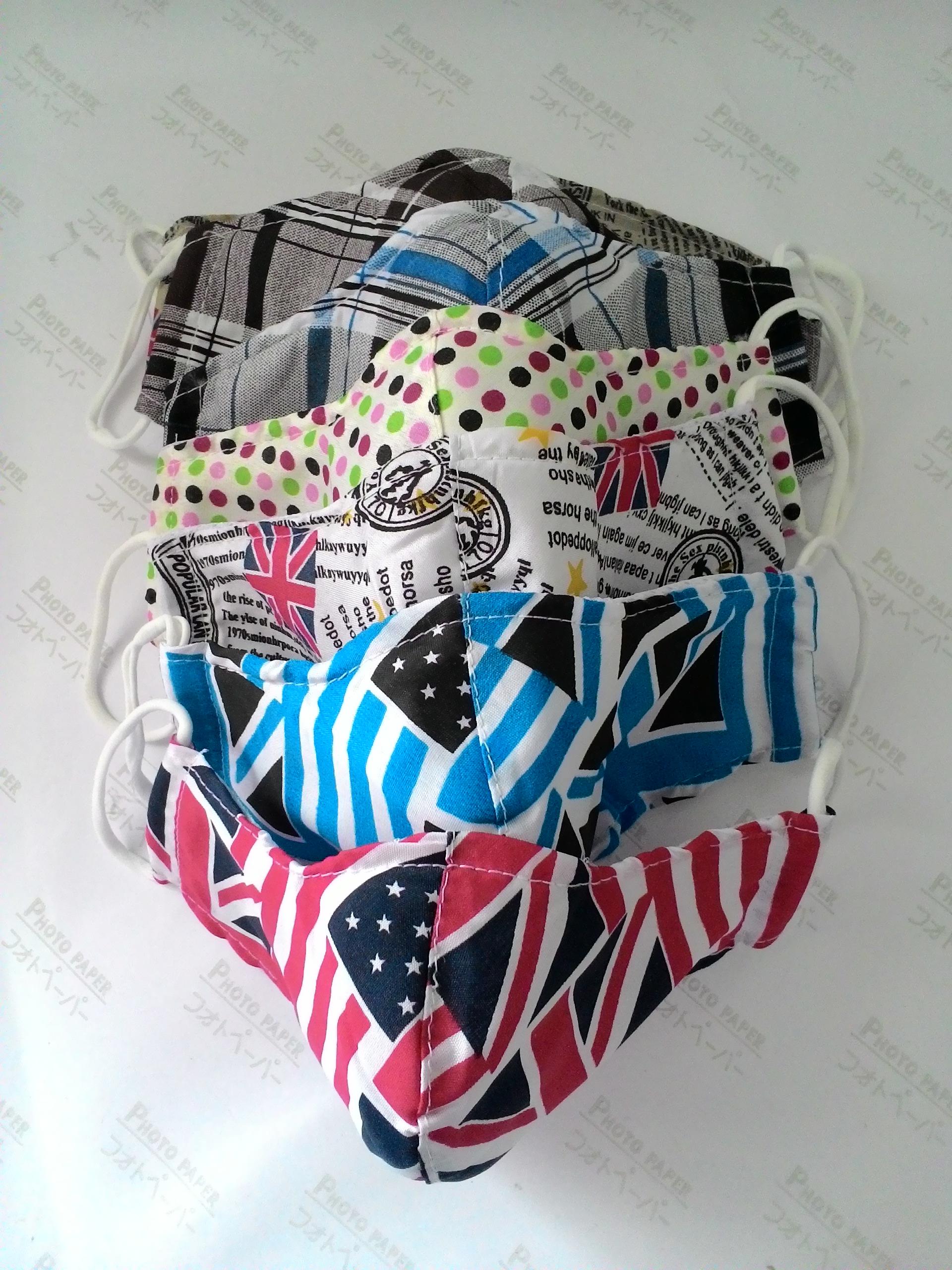 ผ้าปิดจมูก,หน้ากากอนามัยลายแฟชั่น