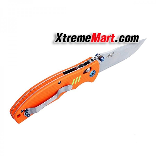 มีดพับ GANZO-G7501-OR Satin 440C G10 Handle Scales Folding Knife