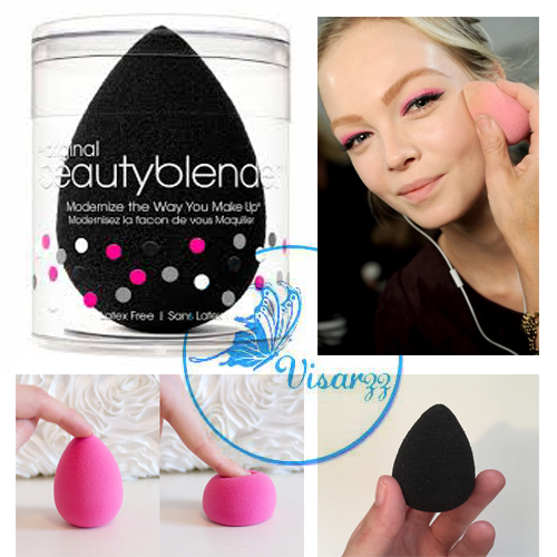 Beauty Blender the Original #Pro สีดำ ฟองน้ำมหัศจรรย์ เกลี่ยรองพื้นเนียนกริบ เข้าตามซอกมุมได้อย่างดี ไม่กินรองพื้น และทำความสะอาดง่าย ใช้ได้นานค่ะ