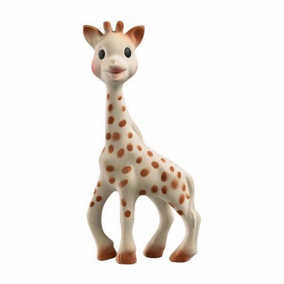 ชุดของขวัญยีราฟโซฟีพร้อมยางกัดจากธรรมชาติ Vulli รุ่น Sophie la Girafe & So'Pure Chewing Rubber