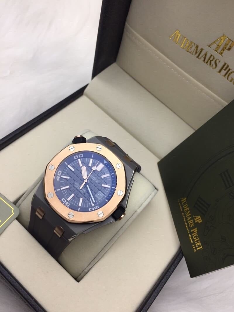 นาฬิกา Audemars Piguet Royal Oak Offshore ตัวเรือนสีดำ เกรด Mirror ดีไซน์สปอร์ต