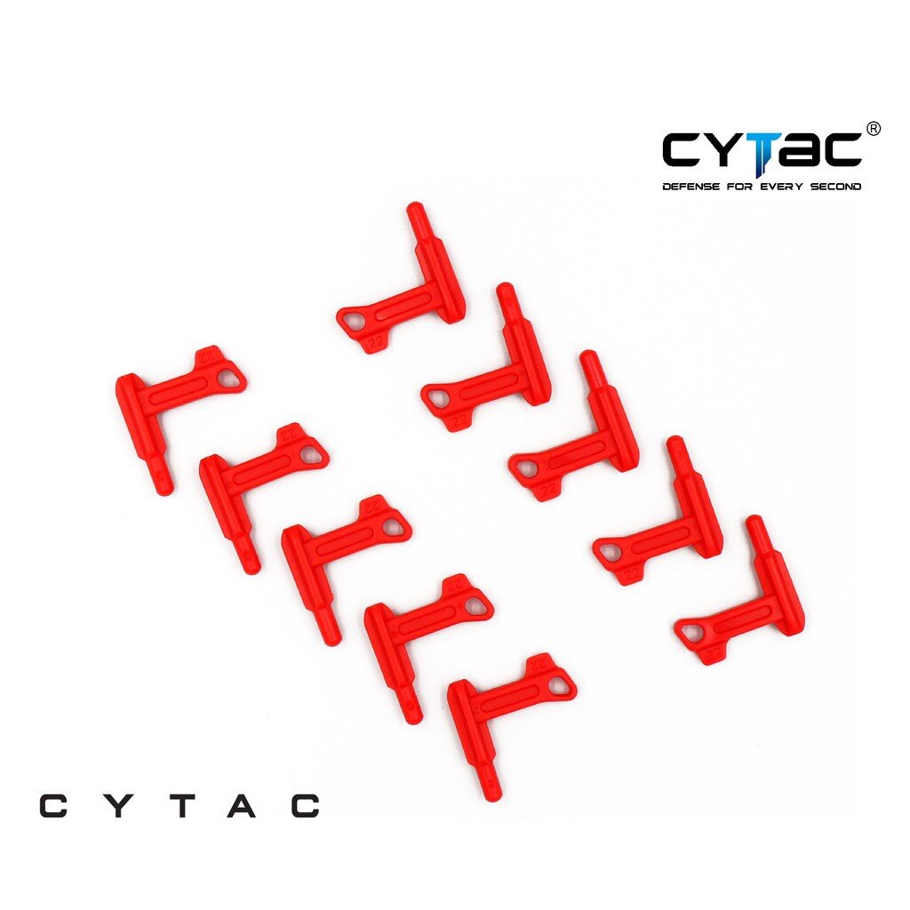 CYTAC thailand ตัวเซฟตี้รังเพลิง .22Cal. / .22LR / 5.56mm (10 ตัว / ชุด)