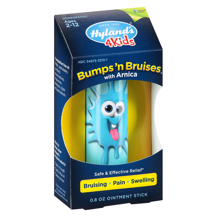 บาล์มลดอาการบวมโนและฟกช้ำสำหรับเด็ก Hyland's 4Kids Bumps 'n Bruises with Arnica