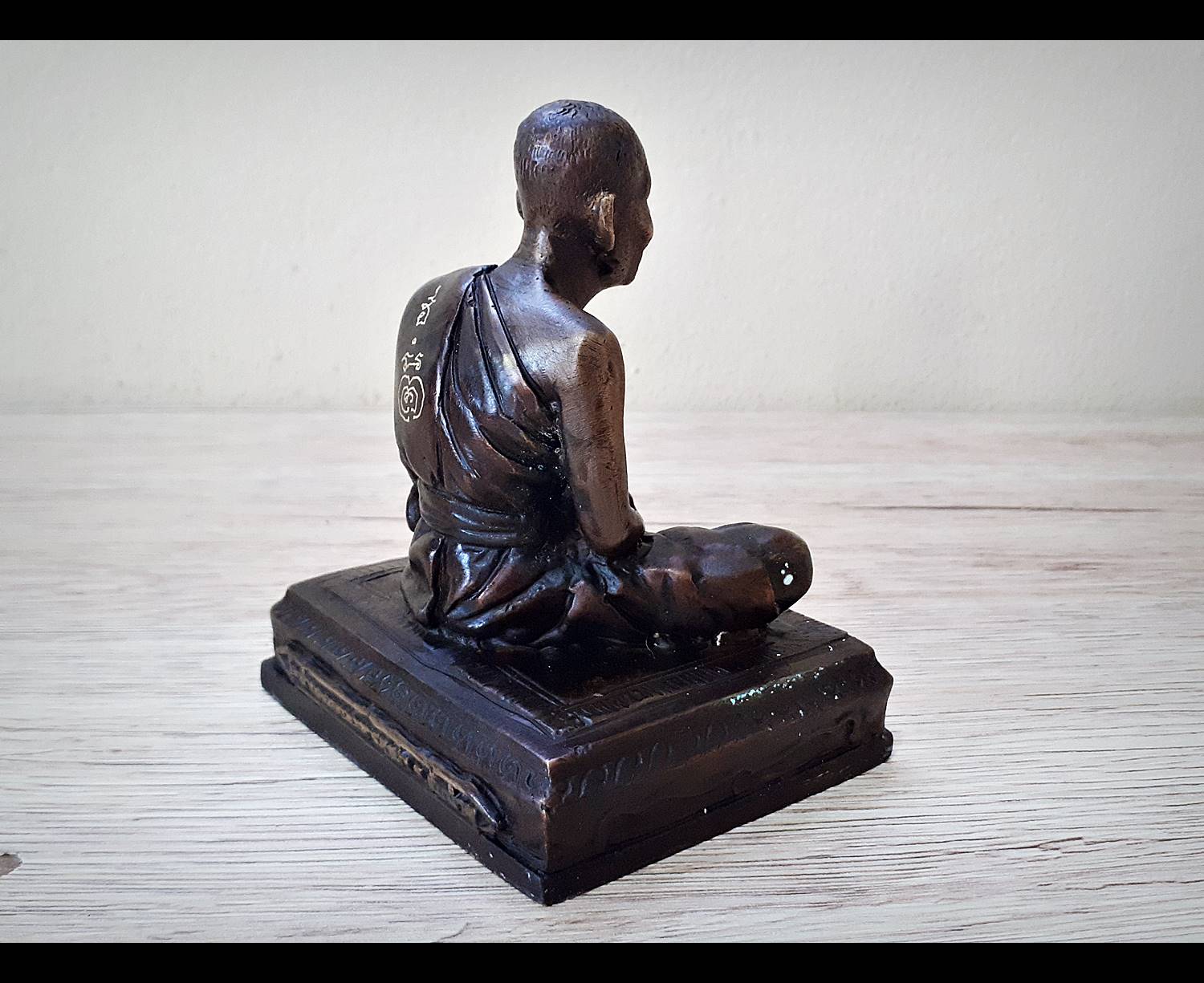 รูปหล่อ หลวงปู่ศุข วัดปากคลองมะข่ามเฒ่า ชัยนาท (หน้าตัก3นิ้ว ฐาน4นิ้ว สูง4นิ้ว) เนื้อทองเหลืองโลหะ ปี2561 #รับประกันแท้