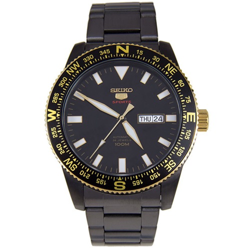 SEIKO SPORTS 5 Automatic นาฬิกาข้อมือผู้ชาย สายสแตเลส รุ่น SRP670K1