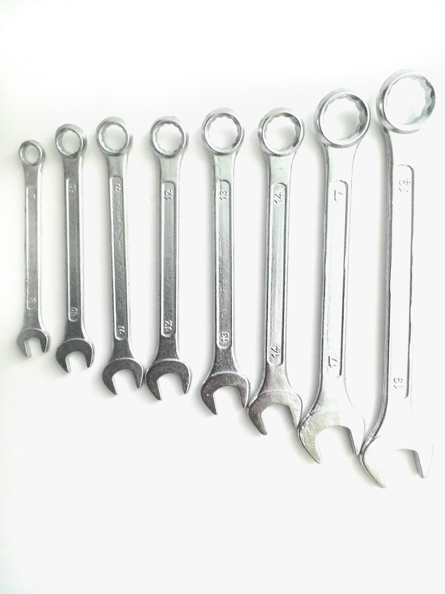 ชุดประแจแหวนข้าง8ตัว