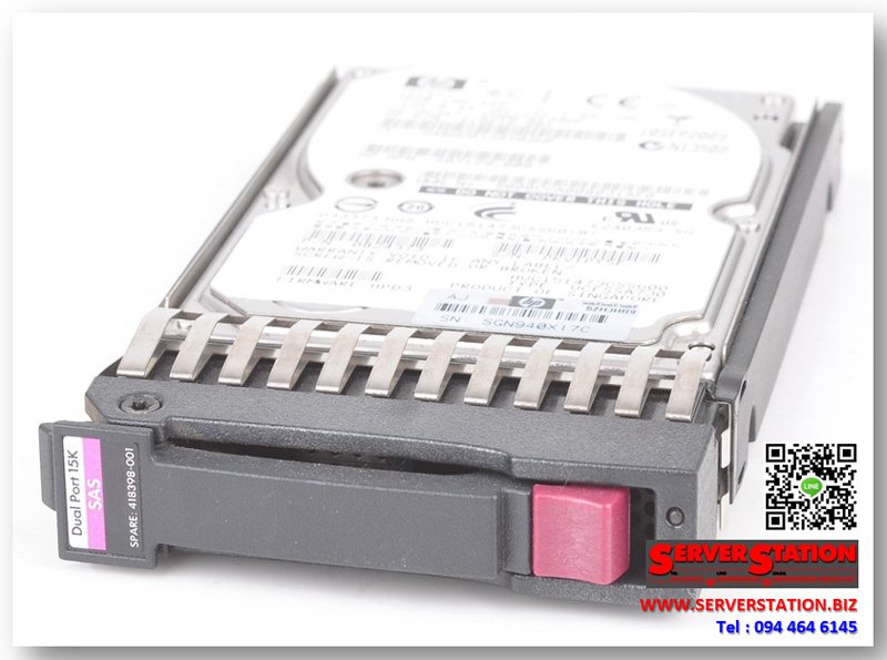 652625-001 [ขาย จำหน่าย ราคา] HP G8 G9 146GB 6G 15K 2.5 SAS SC Ent HDD | HP