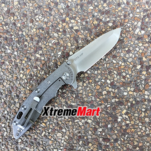 มีดพับ Hinderer CTS HP-20 สีเขียว Titanium + G10 Handle Pocket Folding Camping Knife