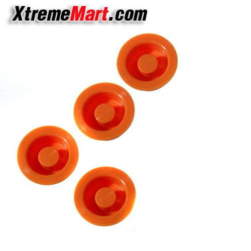 สวิตช์ยางท้ายสำหรับไฟฉาย 14mm สีส้ม Silicone Tailcaps for Flashlights