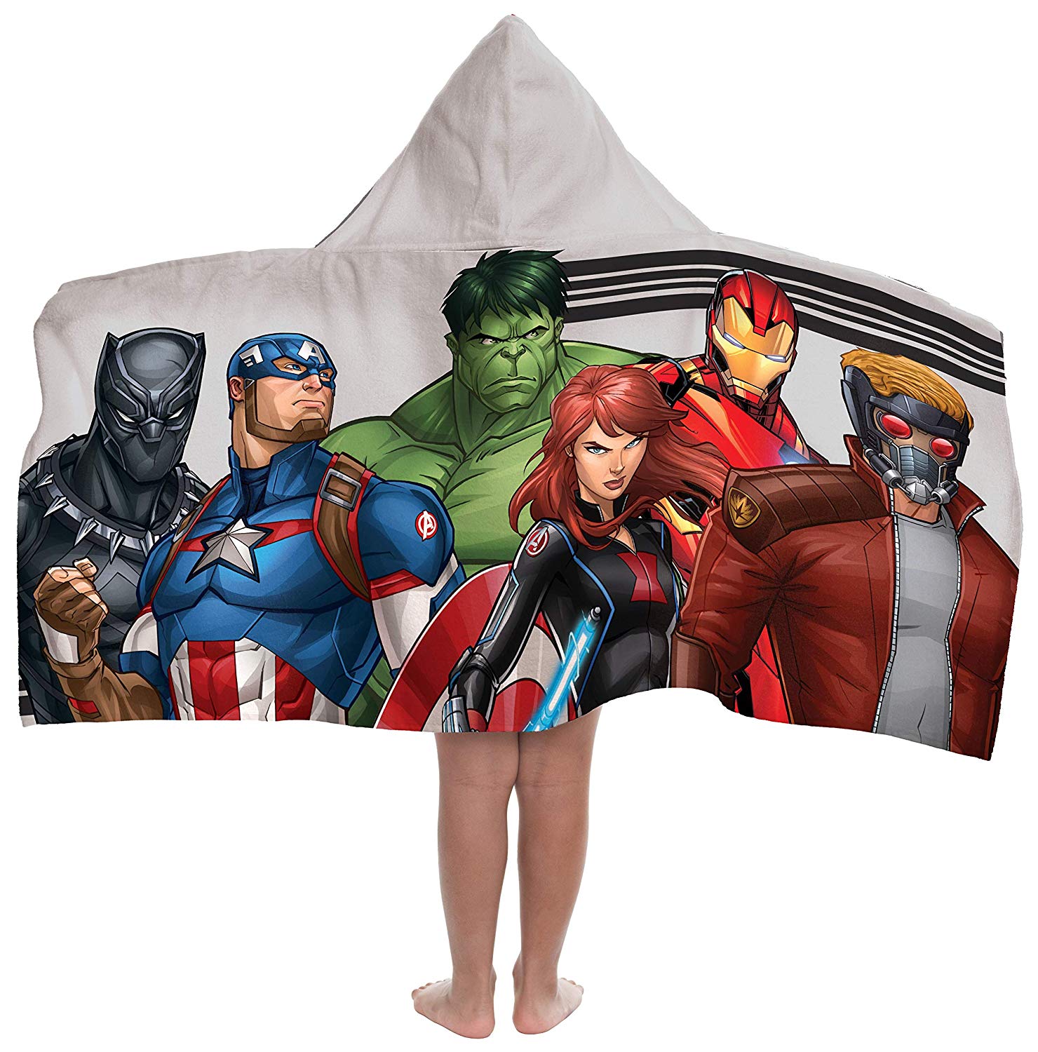 ผ้าคลุมว่ายน้ำ Marvel Avengers Hooded Towel จากอเมริกา