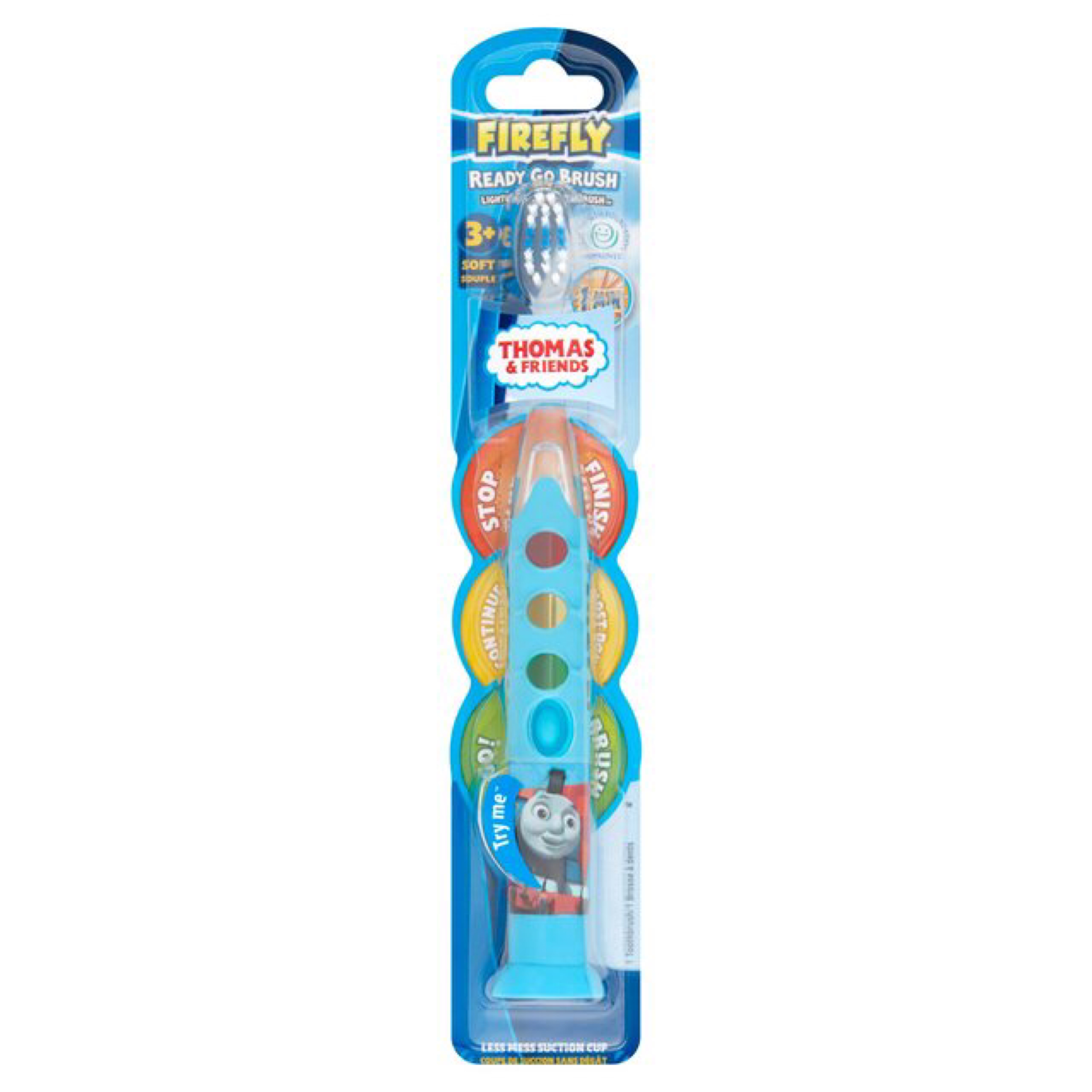 แปรงสีฟันพร้อมแสงไฟบอกเวลา FireFly Thomas & Friends READY GO BRUSH Lightup Timer Toothbrush