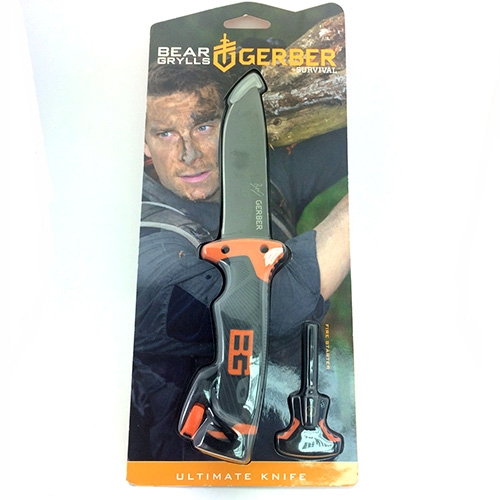 มีดใบFixed GERBER BEAR GRYLLS ของแท้ 100% ULTIMATE FIXED BLADE Knife Model BG-31-001063 ใบเรียบ ของแท้ 100%